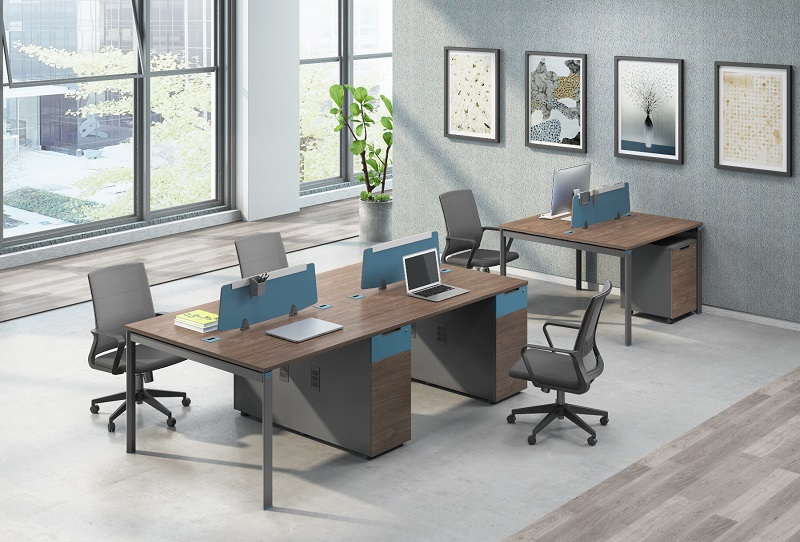 開(kāi)放(fàng)式對(duì)座辦公區(qū)